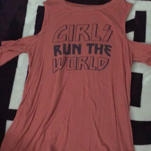 “Girls Run The World” shirt